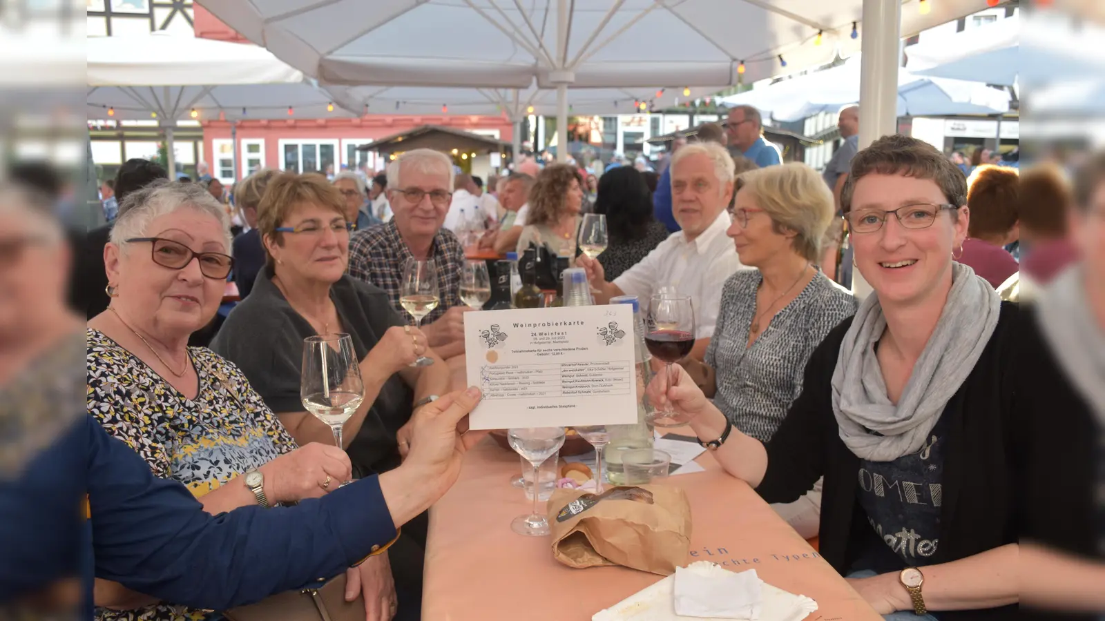 Schnappschüsse vom Weinfest 2023 (Foto: Barbara Siebrecht)